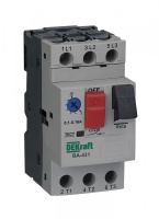DEKraft Автоматический выключатель защиты двигателя 3P 1,0-1,6A 100кА ВА-431