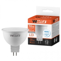 Светодиодная лампа WOLTA 25SMR16-220-7.5GU5.3 7.5Вт 4000K GU5.3