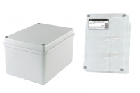Распаячная коробка ОП 150х110х85мм, крышка, IP44, гладкие стенки, инд. штрихкод, TDM*