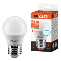 Светодиодная лампа WOLTA 25S45GL7.5E27 7.5Вт 4000K E27