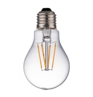 Лампа светодиодная нитевидная прозрачная груша А60 9 Вт 4000 К Е27 Фарлайт*10шт