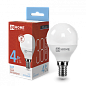 Лампа сд LED-ШАР-VC 4Вт 230В Е14 6500К 380Лм IN HOME